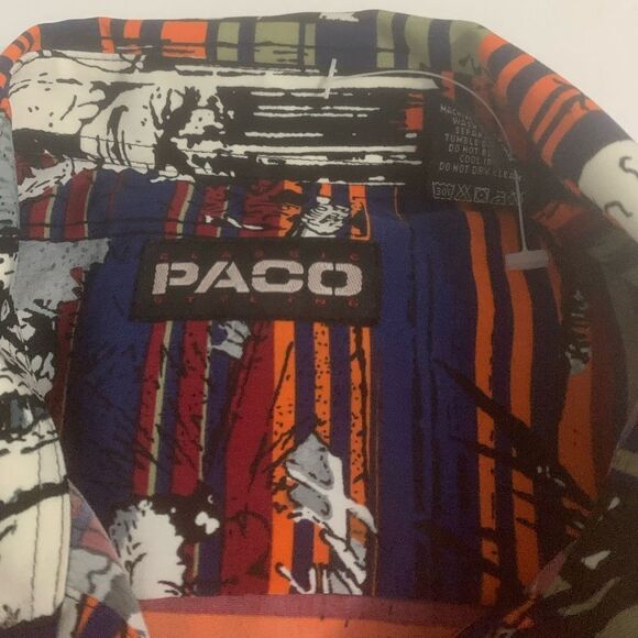 NWT Vintage Paco Button Down Top - Picture 5 of 6